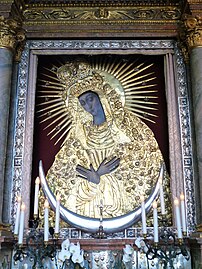 Icon of the "Mother of God of "Vilna" (Our Lady of the Gate of Dawn, Vilnius)