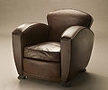 Clubsessel Grand Taille: Auch hier erhielt der Sessel seinen Namen aus der Form des Rückens.