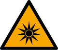 W027: Warnung vor optischer Strahlung