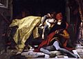 The death of Francesca da Rimini and Paolo Malatesta (1870)