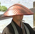 Der Strohhut eines japanischen Sōtō-shū-Zen Mönches