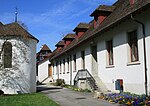 Kloster Wettingen, Langbau (Schulgebäude und Wohnhaus)
