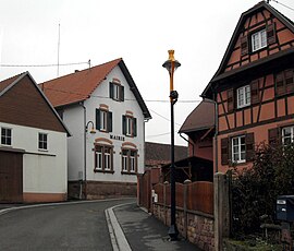 The town hall in Knœrsheim