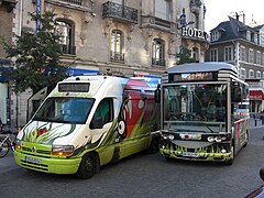 Coxitis Shuttle in the city centre