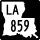 Louisiana Highway 859 marker