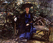 Portrait of Mrs. Kaumann (1911), oil on canvas, 99 x 120 cm., Kunsthalle Kiel
