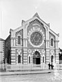 The old Beth El Synagogue on Gloucester Street, Christchurch, established in 1864