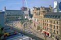 Image 48Manchester's Exchange Square undergoing extensive regeneration (from History of Manchester)