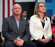 Photo of Kelly and wife Gabby Giffords in 2016