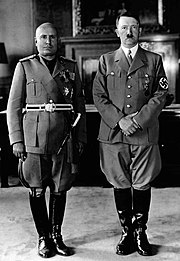 Hitler and Mussolini in 1940