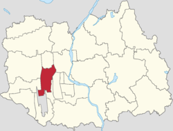 Location of Nanfaxin Area within Shunyi District