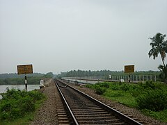 The border between Malappuram and Kozhikode districts