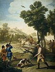 Francisco Goya, The Quail Shoot, 1775