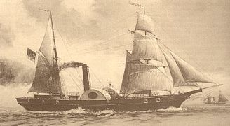 SMS Barbarossa, Flaggschiff der Kriegsflotte der Frankfurter Nationalversammlung