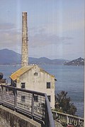 Alcatraz Utility House and Power Plant Chimney, built in 1939.
