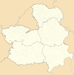 Orgaz is located in Castilla-La Mancha
