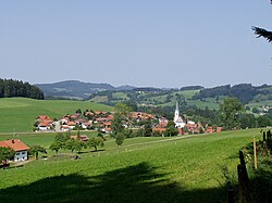 Stiefenhofen seen from the southwest