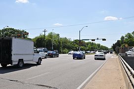 Loop 12 Northwest Highway at Dallas North Tollway toward Douglas Ave