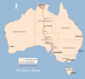 Route des The Ghan durch das Outback
