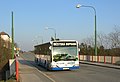 Vorbereitete aber letztlich nicht realisierte Trolleybus­strecke im tschechischen Třebíč