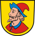 Wappen von Heidenheim an der Brenz, mit Heidenkopf