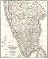 1838 Wyld Wall Map of India (Hindostan or British India) - Geographicus - India