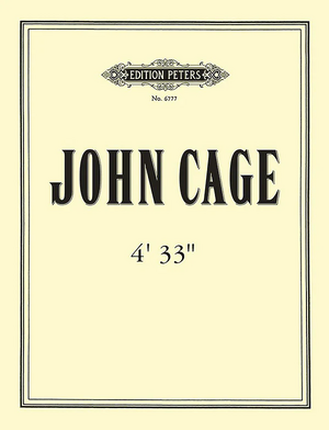 4'33' (John Cage) Original Cover