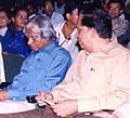 ISRO Chairman G. Madhavan Nair with A. P. J. Abdul Kalam