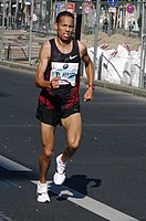 Driss El Himer (hier beim Berlin-Marathon 2011) wurde Elfter