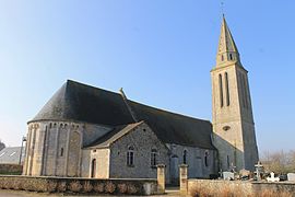 The church in Carcagny