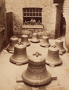 Bells for Rothbury Church, Northumberland, c. 1893