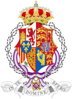 Coat of arms as widow (1941–1969)
