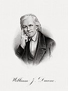 DUANE, William J-Treasury (BEP engraved portrait)