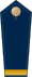 Blue epaulette with 1 golden band