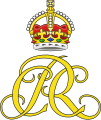 Dual cypher of Charles III and Queen Camilla