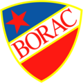 Borac's crest during the former Yugoslavia