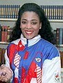 Track and field star Florence Griffith Joyner won three gold and one silver medal at the 1988 Summer Olympics.[47]