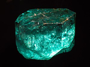 Gachalá Emerald. Colombian emeralds have the highest quality worldwide