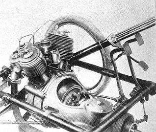 V-Twin Humber engine used in the 1912 Humberette