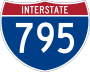 Interstate 795 marker