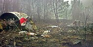 On 10 April 2010 a Tupolev Tu-154 aircraft of the Polish Air Force crashed in Russia with the Polish President Lech Kaczynski and 95 other passengers including many senior officials