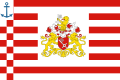 Landesdienstflagge der bremischen Schifffahrt (1952)