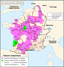 Council of Clichy (626-627).
