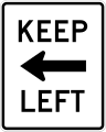 R4-8a Keep left