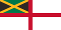 Seekriegsflagge (White Ensign) der JDF Coast Guard