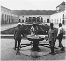 The newer western courtyard of the palace (1916 photo)
