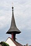 Ridge tower of the Liebfrauenkapelle in Rapperswil, Switzerland