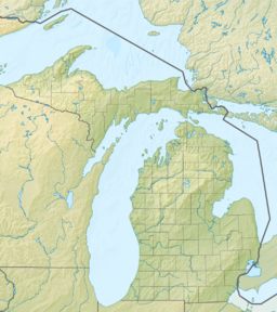 Keweenaw Bay is located in Michigan
