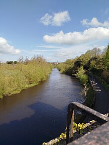 The river nore as seen from [[Kilkenny Castle]]