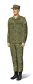 Field uniform with EMR camouflage